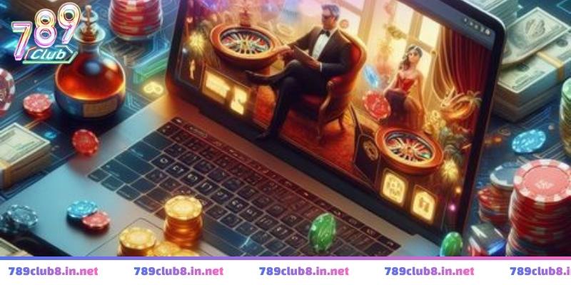 Biểu tượng thần tài và thỏi vàng xuất hiện trên cuộn quay