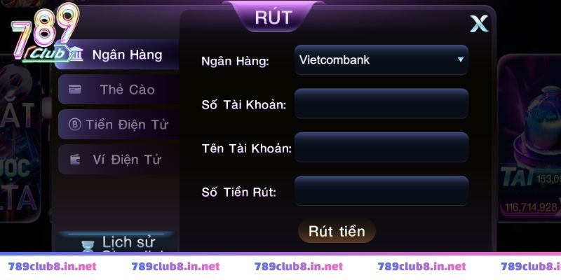 rút tiền 789club