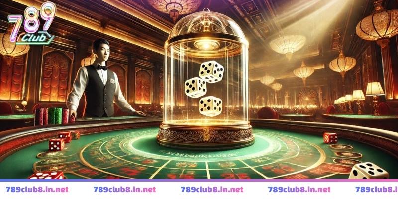 Bàn cược sicbo trực tuyến với đầy đủ cửa tài xỉu và tổng điểm