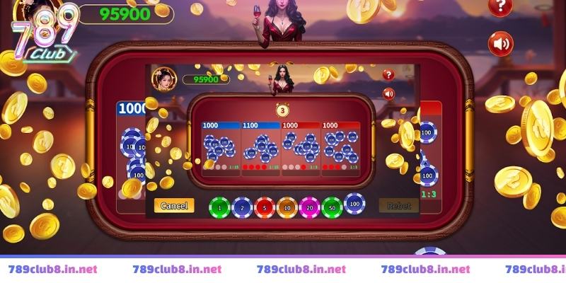 Quá trình xóc bát và mở kết quả trong xóc đĩa livestream