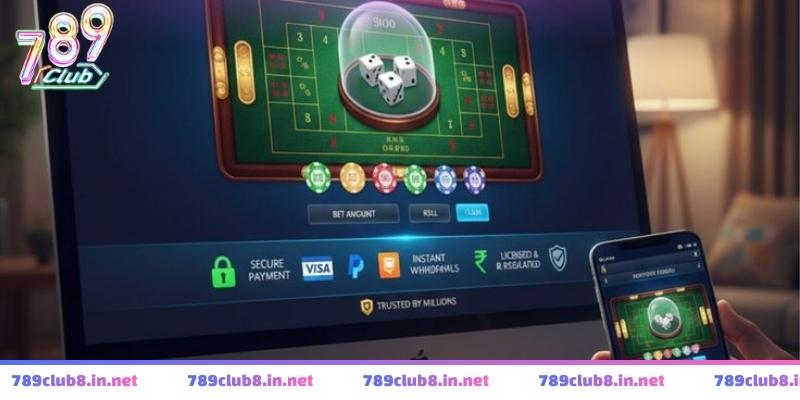 Minh họa biểu tượng tôm xuất hiện trong kết quả xóc đĩa trực tuyến